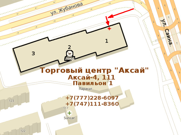 Телефоны и аксессуары Алматы местоположение